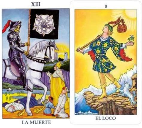 la muerte y el loco tarot